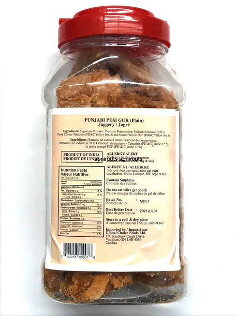 G C PESI GUR (jaggery) 1KG - apniroots Grocery